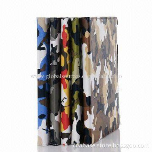 PU Leather Cases for iPad Air/iPad 5, with Fashionable Design, Multifunction Standing and Folding
